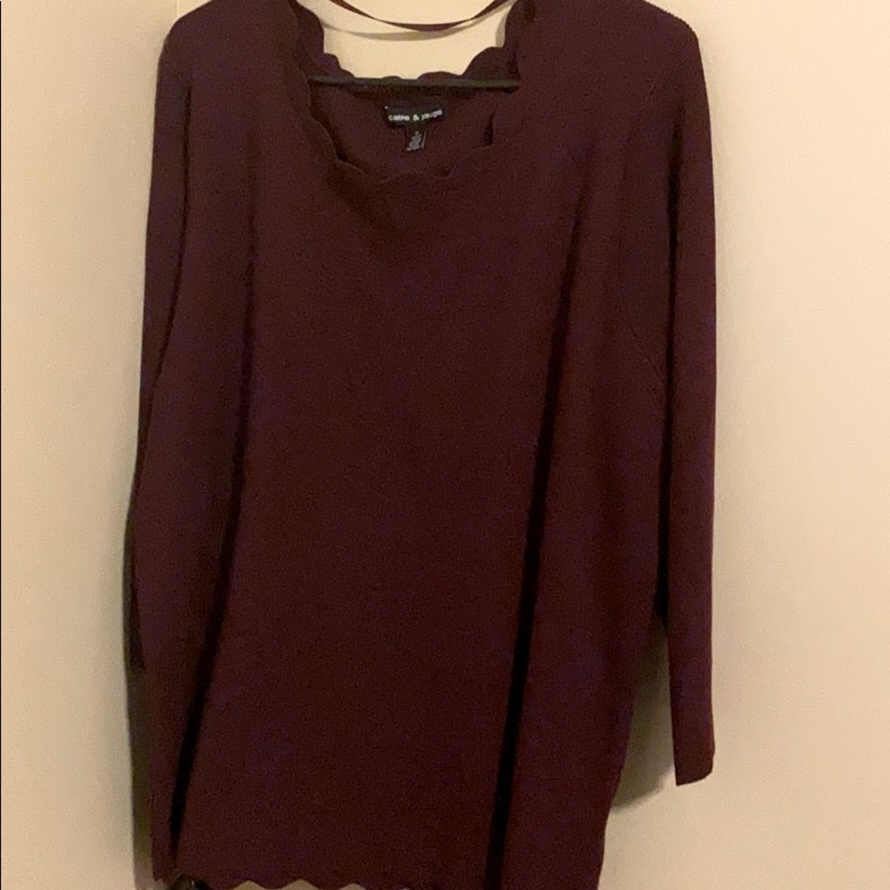 Cable & Gauge sweater